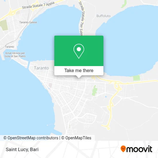 Saint Lucy map