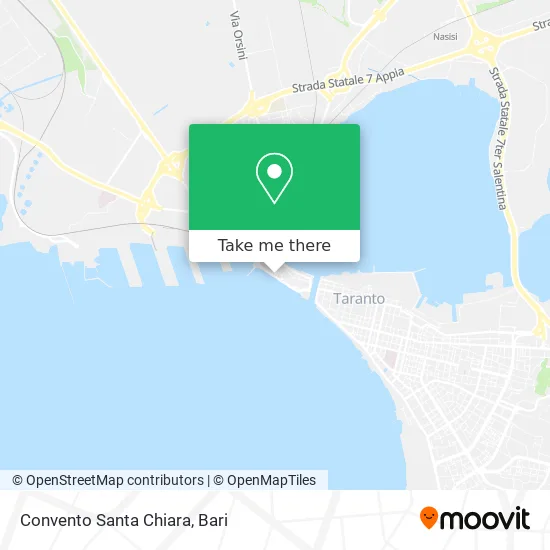 Saint Clare Convent map