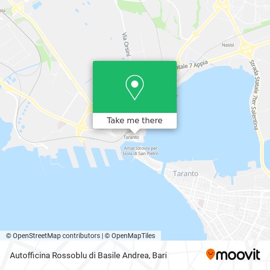 Autofficina Rossoblu di Basile Andrea map