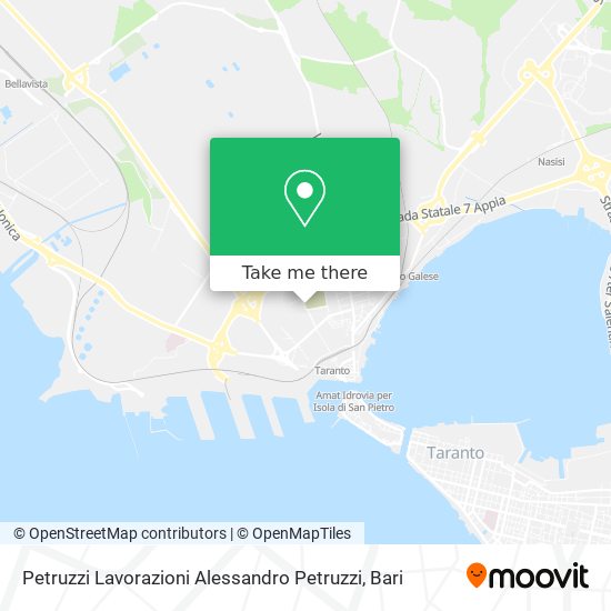 Petruzzi Lavorazioni Alessandro Petruzzi map