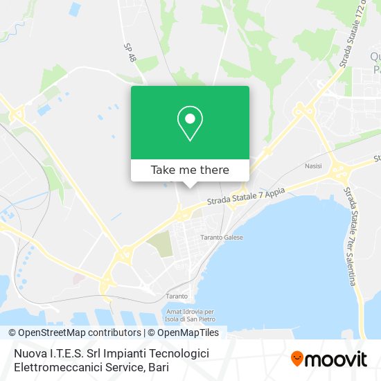Nuova I.T.E.S. Srl Impianti Tecnologici Elettromeccanici Service map