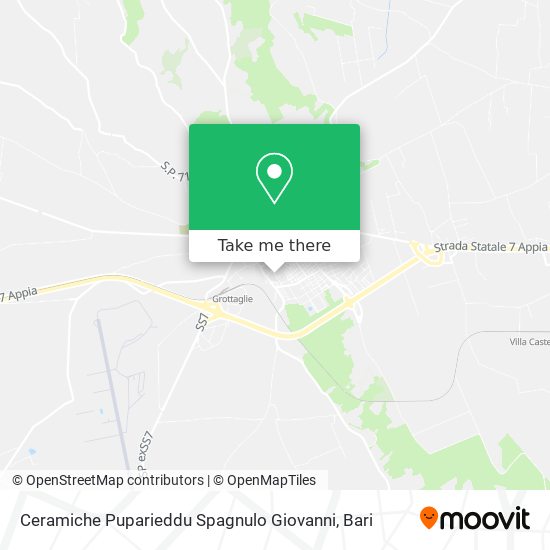 Ceramiche Puparieddu Spagnulo Giovanni map