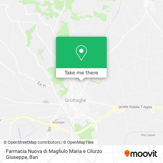 Farmacia Nuova di Magliulo Maria e Cilurzo Giuseppe map