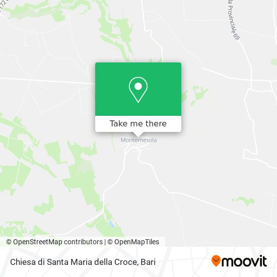 Chiesa di Santa Maria della Croce map