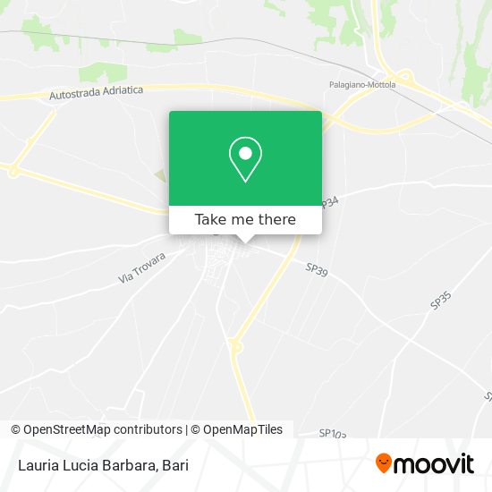 Lauria Lucia Barbara map