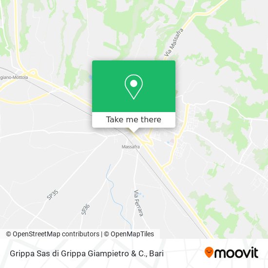 Grippa Sas di Grippa Giampietro & C. map