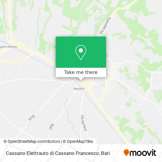 Cassano Elettrauto di Cassano Francesco map