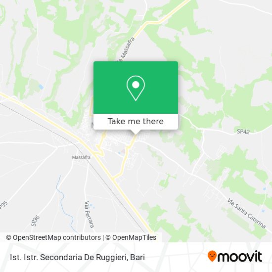 Ist. Istr. Secondaria De Ruggieri map