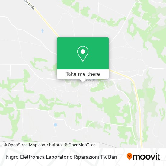 Nigro Elettronica Laboratorio Riparazioni TV map