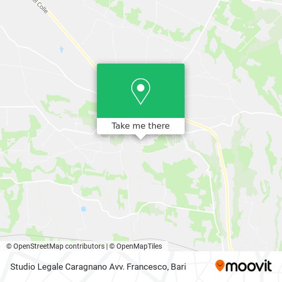 Studio Legale Caragnano Avv. Francesco map