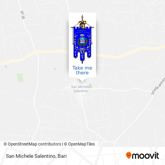 San Michele Salentino map