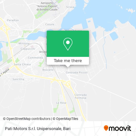 Pati Motors S.r.l. Unipersonale map