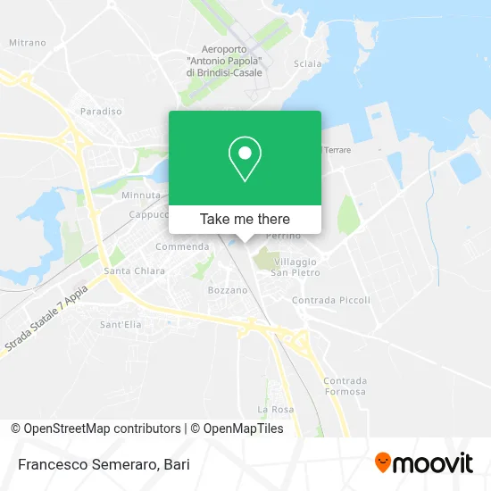 Francesco Semeraro map