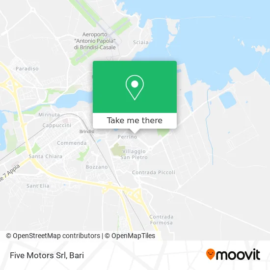 Five Motors Srl map