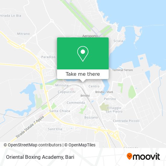 Oriental Boxing Academy map