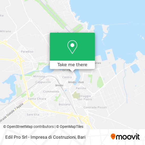 Edil Pro Srl - Impresa di Costruzioni map