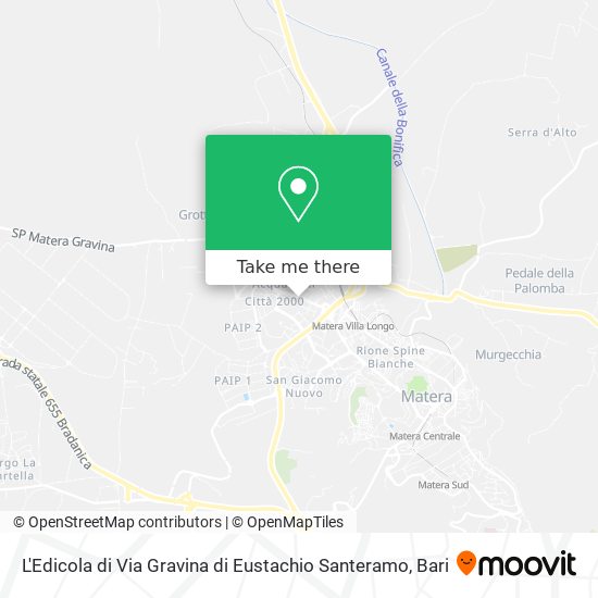 L'Edicola di Via Gravina di Eustachio Santeramo map