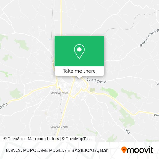 BANCA POPOLARE PUGLIA E BASILICATA map