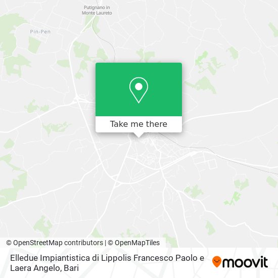 Elledue Impiantistica di Lippolis Francesco Paolo e Laera Angelo map