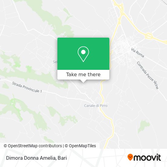 Dimora Donna Amelia map