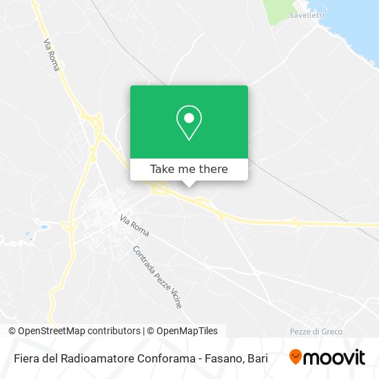 Fiera del Radioamatore Conforama - Fasano map