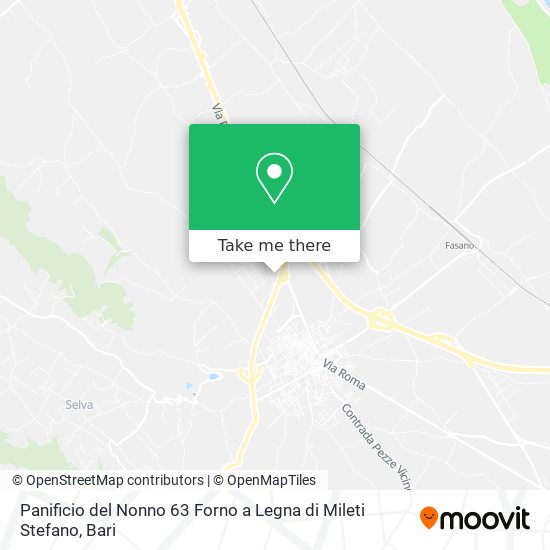 Panificio del Nonno 63 Forno a Legna di Mileti Stefano map