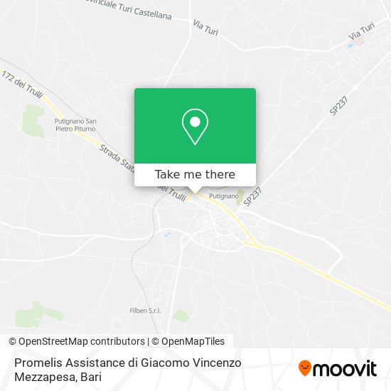Promelis Assistance di Giacomo Vincenzo Mezzapesa map