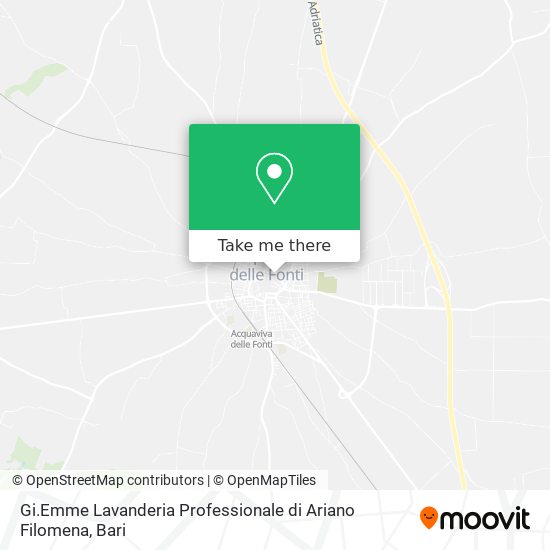 Gi.Emme Lavanderia Professionale di Ariano Filomena map