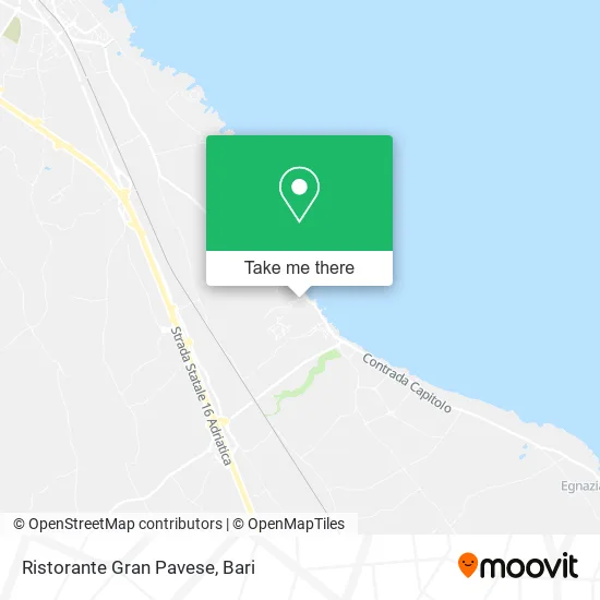 Gran Pavese Restaurant map