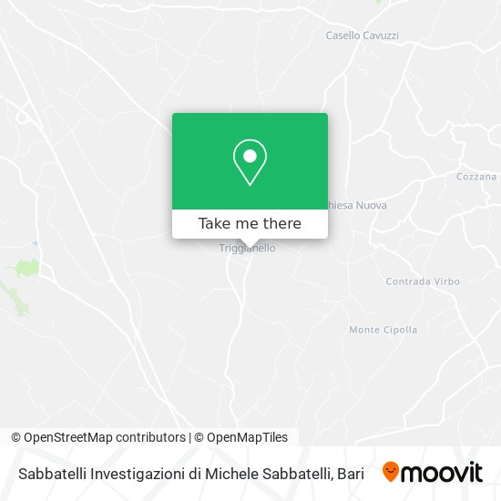 Sabbatelli Investigazioni di Michele Sabbatelli map