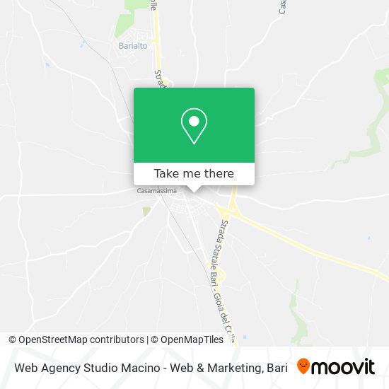 Web Agency Studio Macino - Web & Marketing map