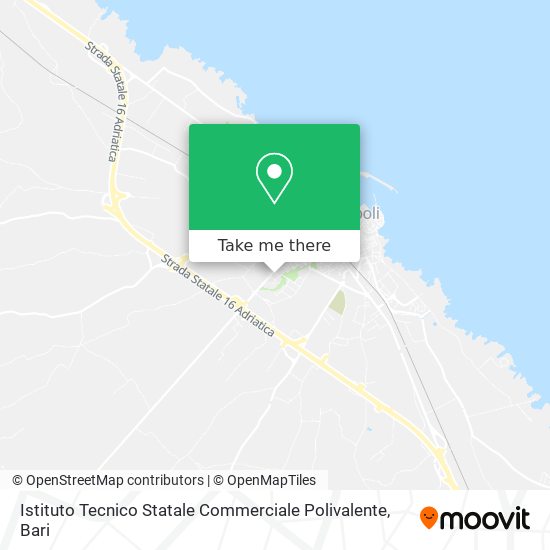 Istituto Tecnico Statale Commerciale Polivalente map