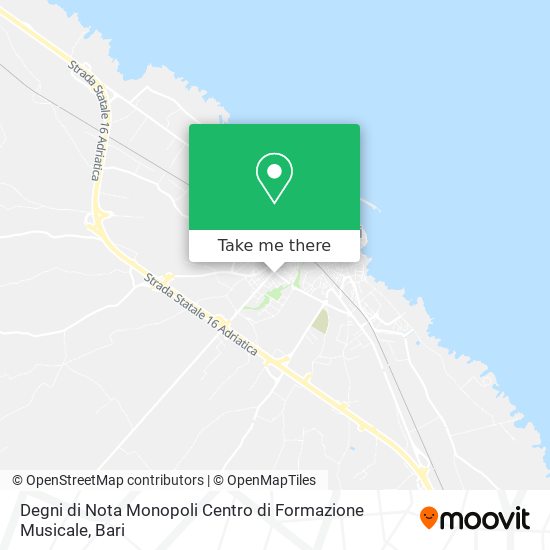 Degni di Nota Monopoli Centro di Formazione Musicale map