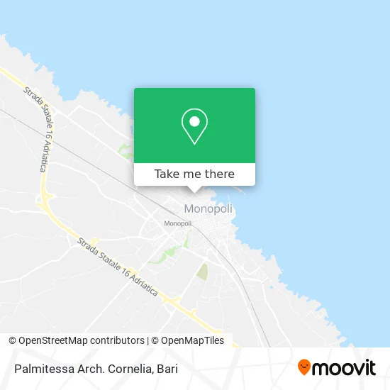 Palmitessa Architect Cornelia map