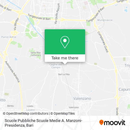 Scuole Pubbliche Scuole Medie A. Manzoni- Presidenza map