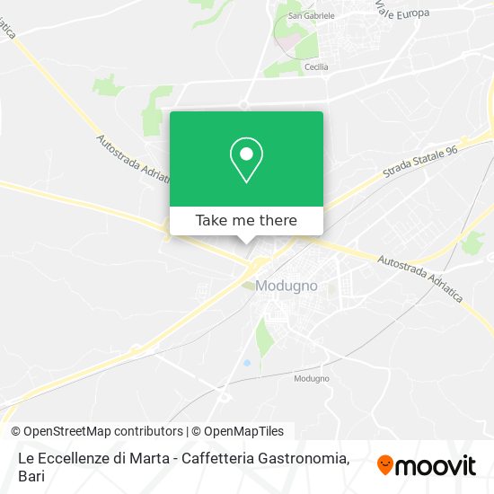 Le Eccellenze di Marta - Caffetteria Gastronomia map