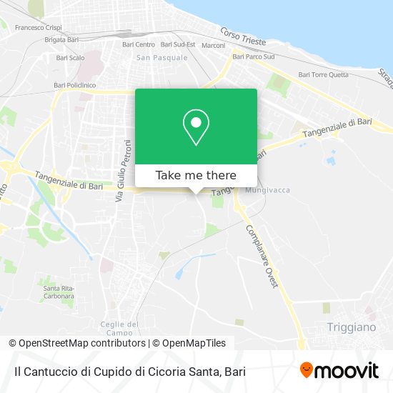 Il Cantuccio di Cupido di Cicoria Santa map