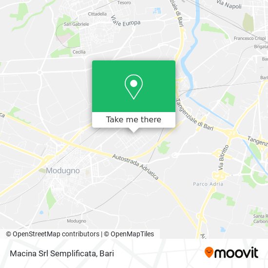 Macina Srl Semplificata map