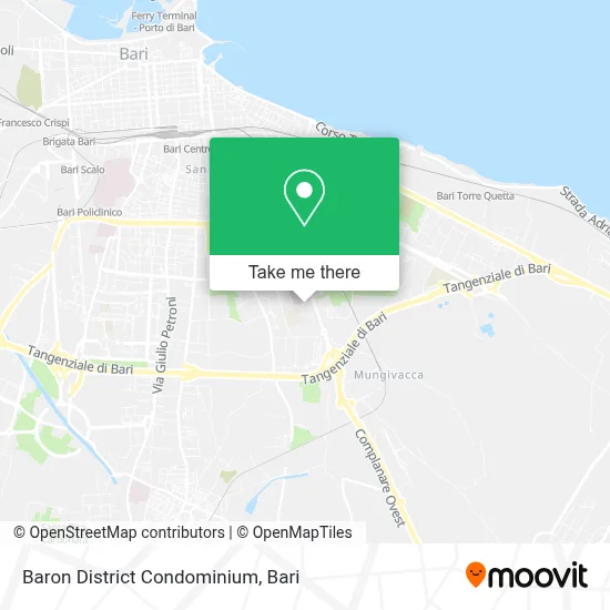 Baron District Condominium map
