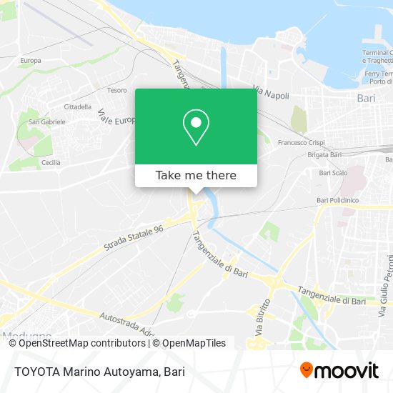 TOYOTA Marino Autoyama map