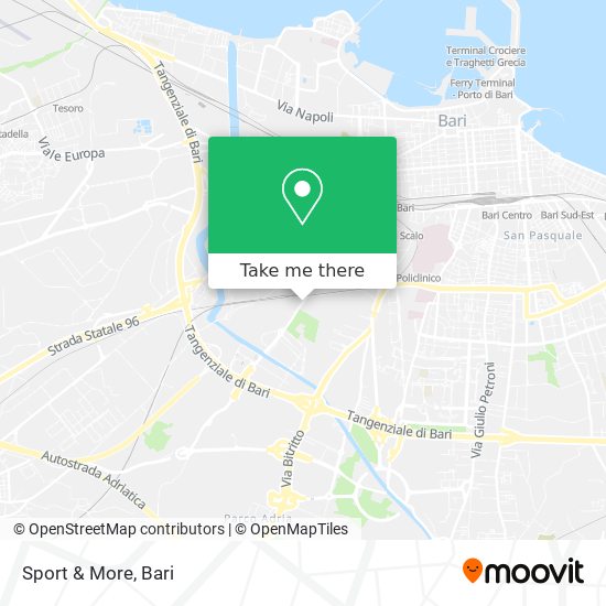 Sport & More map