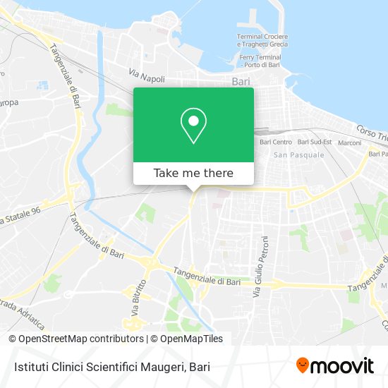 Istituti Clinici Scientifici Maugeri map