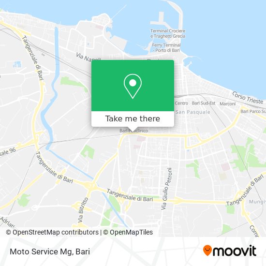 Moto Service Mg map