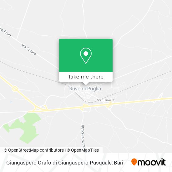 Giangaspero Orafo di Giangaspero Pasquale map