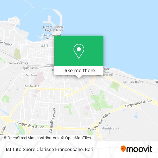 Istituto Suore Clarisse Francescane map
