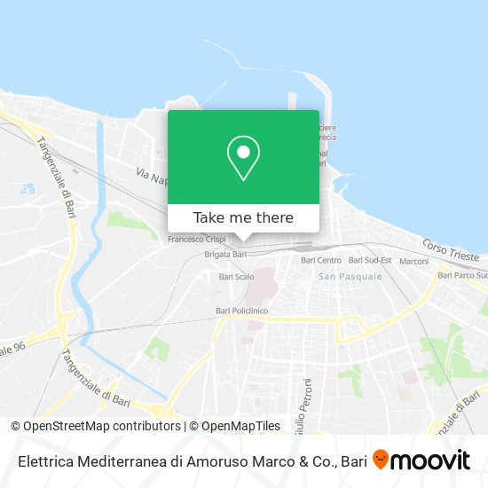 Elettrica Mediterranea di Amoruso Marco & Co. map
