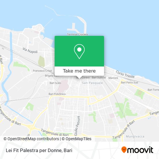 Lei Fit Palestra per Donne map