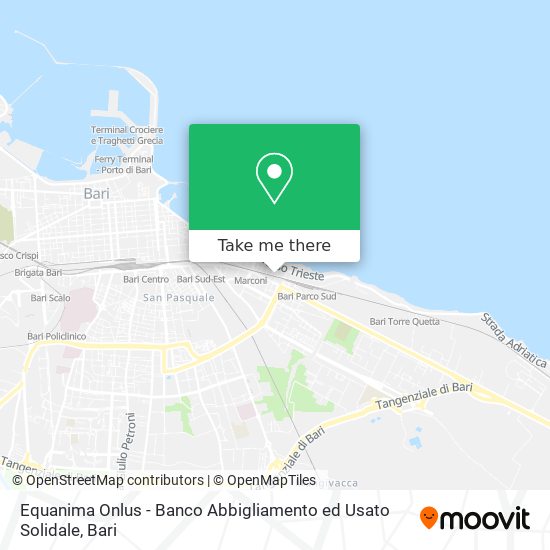 Equanima Onlus - Banco Abbigliamento ed Usato Solidale map