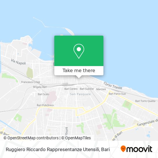 Ruggiero Riccardo Rappresentanze Utensili map