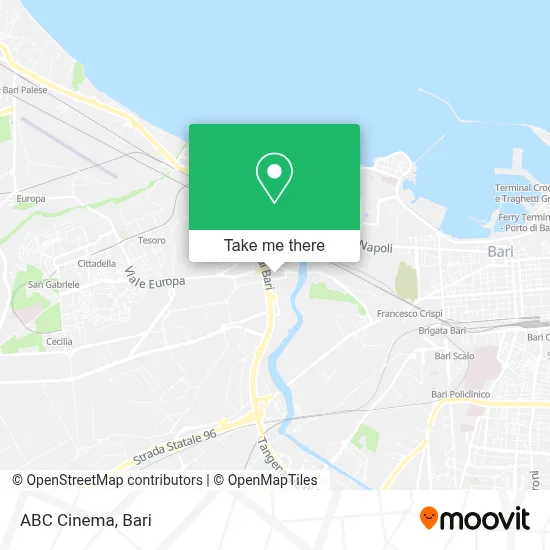 ABC Cinema map